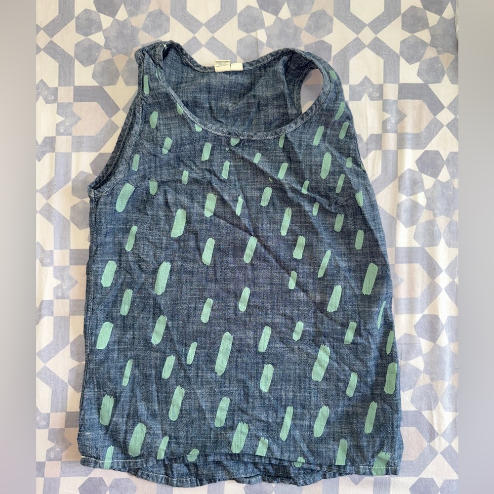 Denim tank